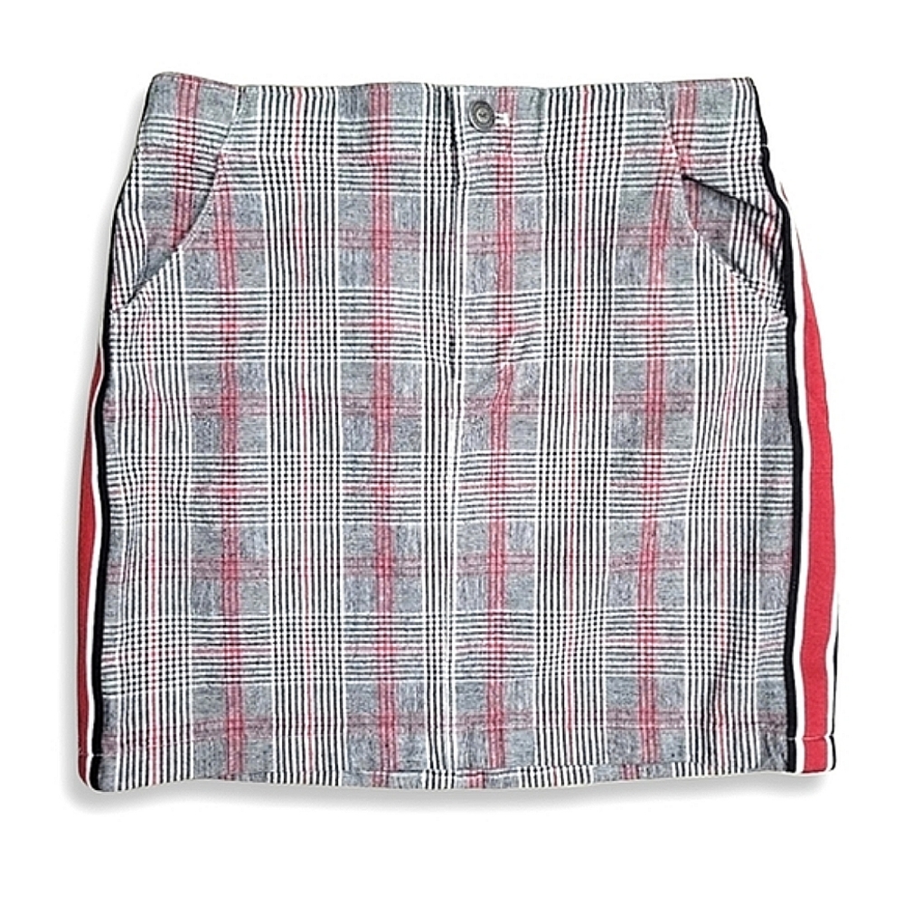 Hollister plaid mini skirt XS